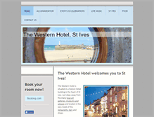 Tablet Screenshot of hotelstives.com